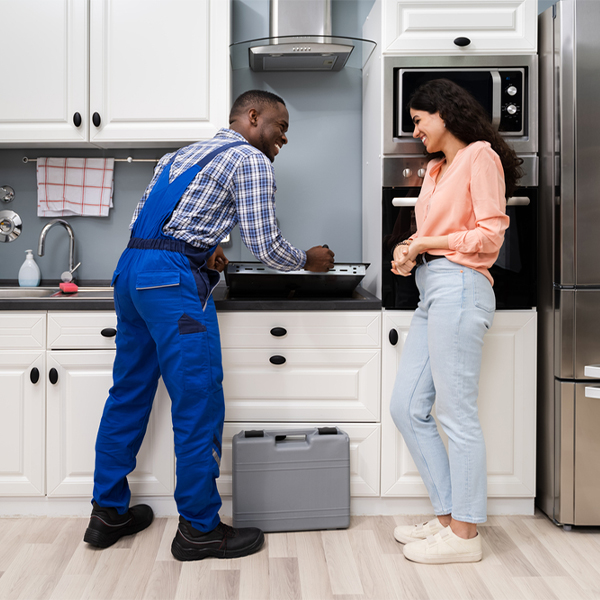 what kind of warranty do you offer on your cooktop repair services in Holcomb